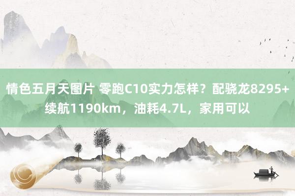 情色五月天图片 零跑C10实力怎样？配骁龙8295+续航1190km，油耗4.7L，家用可以