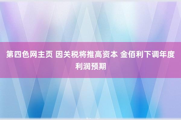 第四色网主页 因关税将推高资本 金佰利下调年度利润预期